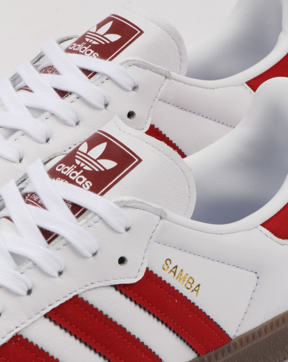 Adidas Samba OG Trainer Weiß/Rot