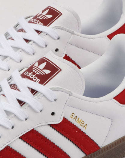 Adidas Samba OG Trainer Weiß/Rot