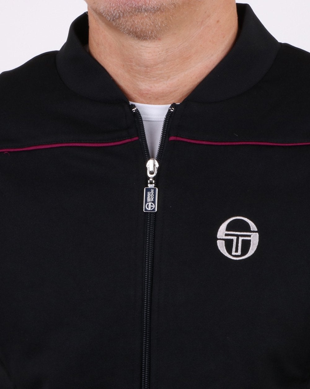 Sergio Tacchini Amiscora Track Top Schwarz/Lila