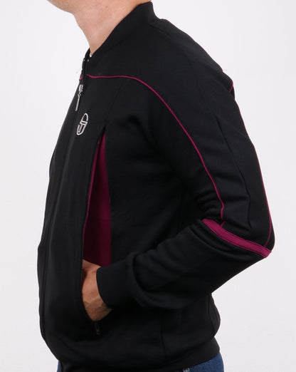 Sergio Tacchini Amiscora Track Top Schwarz/Lila