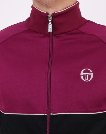 Sergio Tacchini Orion Trainingsjacke Schwarz/Lila