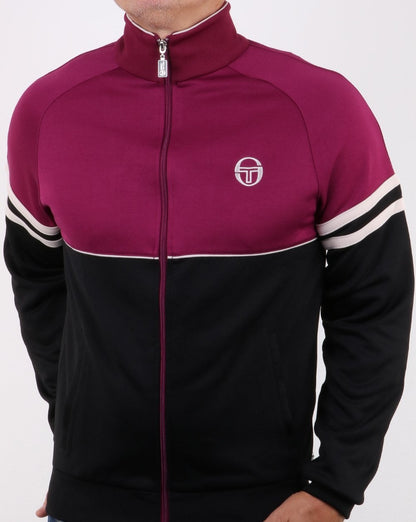 Sergio Tacchini Orion Trainingsjacke Schwarz/Lila