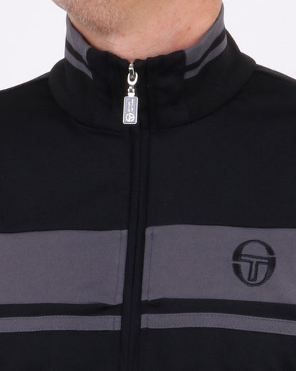 Sergio Tacchini Masters Trainingsjacke Schwarz/Grau