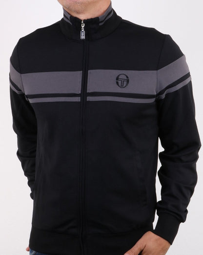 Sergio Tacchini Masters Trainingsjacke Schwarz/Grau