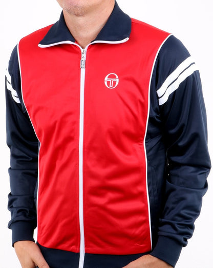 Sergio Tacchini Winner Trainingsjacke Rot/Marineblau
