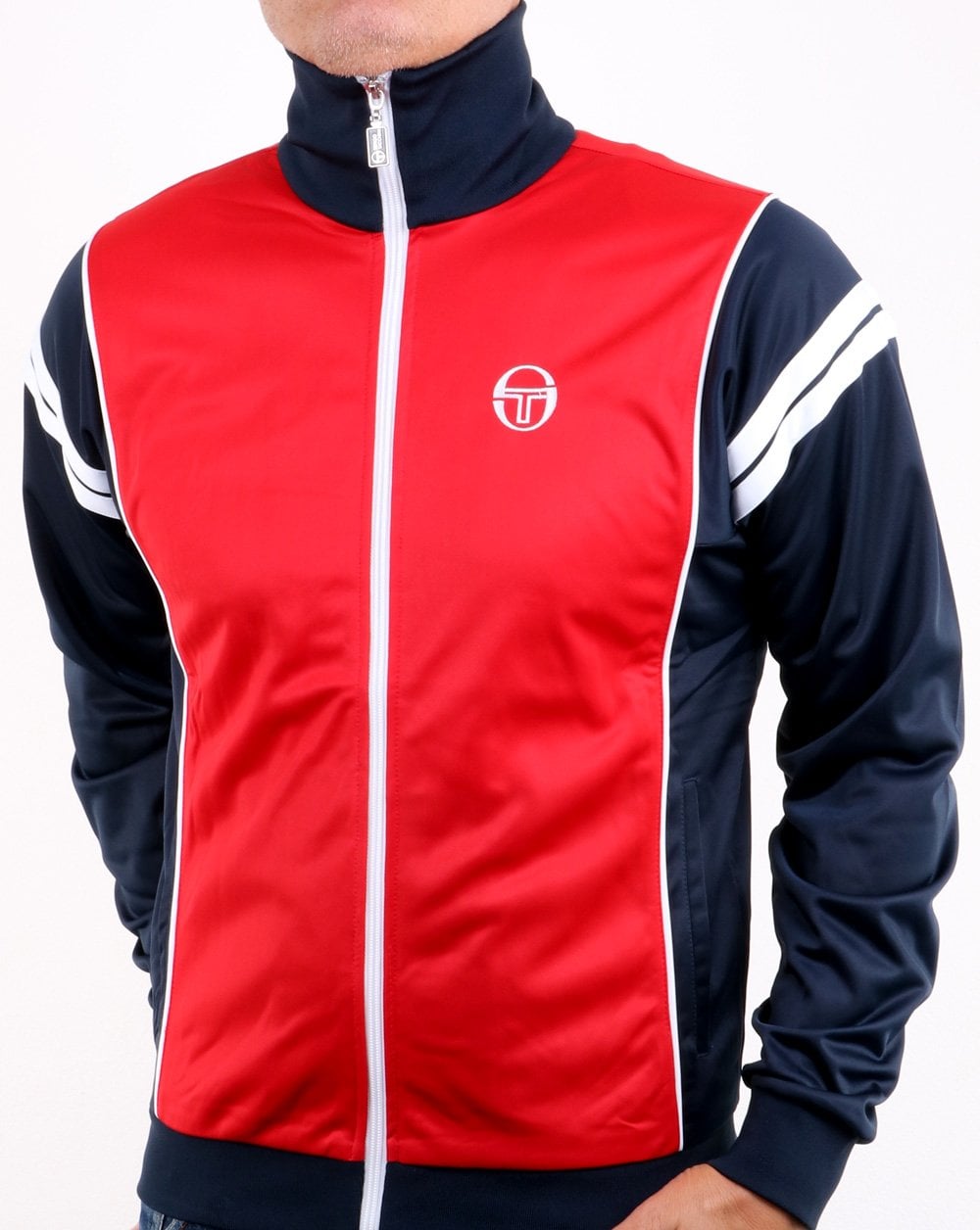 Sergio Tacchini Winner Track Top Red/navy