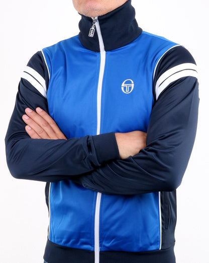 Sergio Tacchini Winner Trainingsoberteil Royalblau/Marineblau