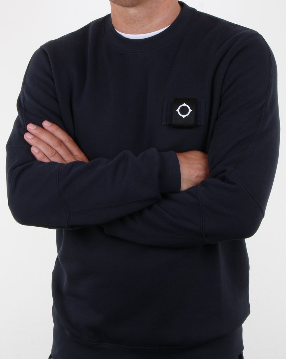 Ma.strum Training Crew Sweatshirt Dunkelmarineblau
