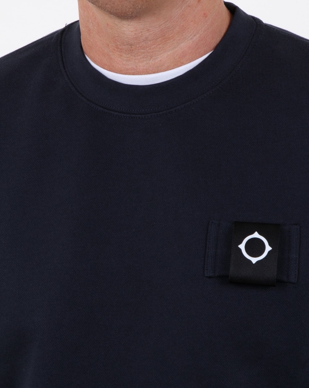 Ma.strum Training Crew Sweatshirt Dunkelmarineblau
