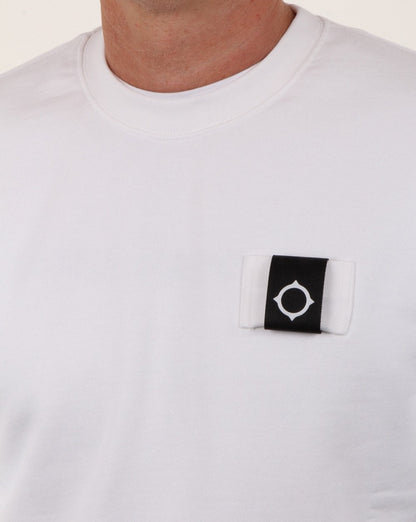 Ma.strum Training Crew Sweatshirt Optic Weiß