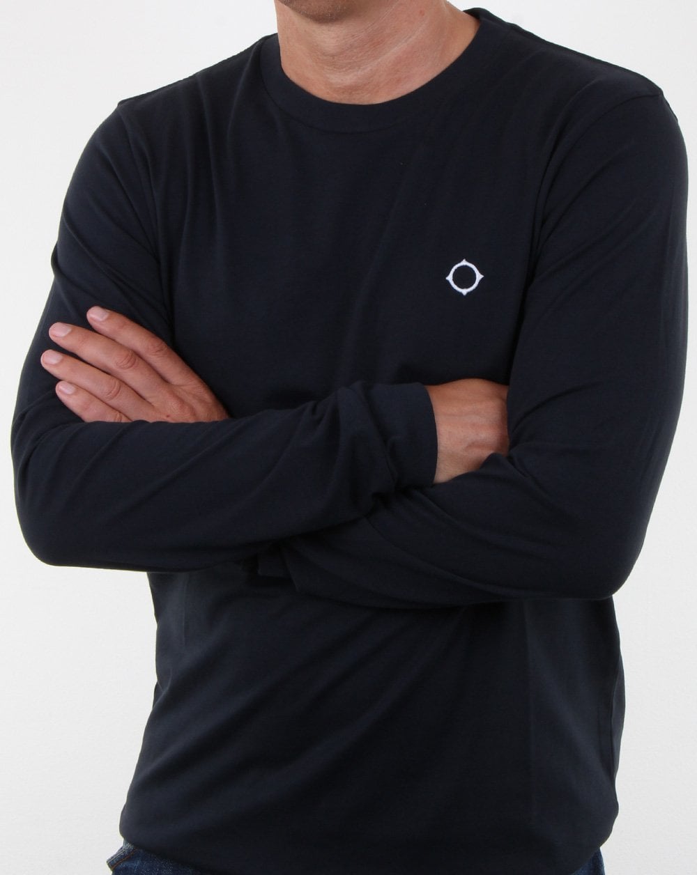 Ma.strum L/s Icon T-Shirt Dunkelblau