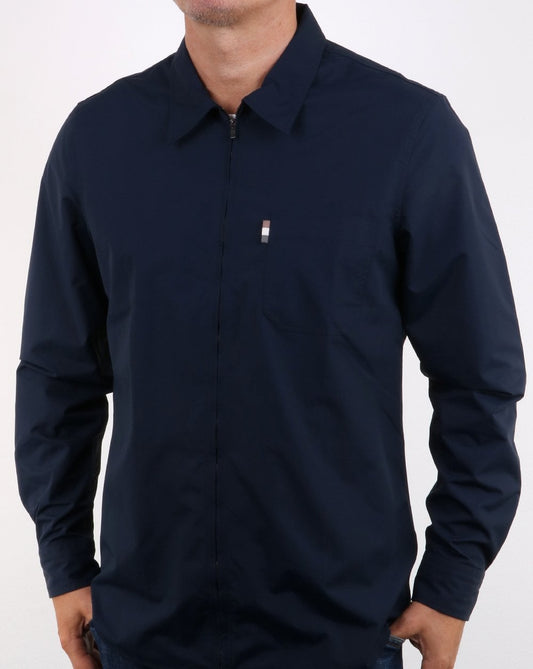 Aquascutum Aquascutum Brodie Zip Jacke Marineblau