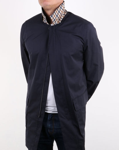Aquascutum Dexter Kapuzenparka Marineblau