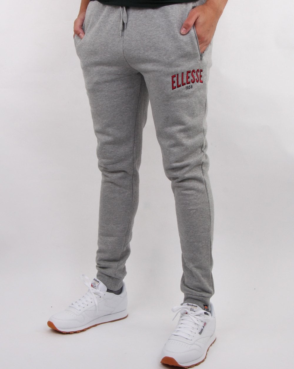 Ellesse – Arci Jog Pants – Sportliches Grau