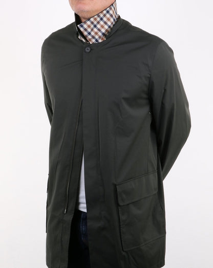 Aquascutum Dexter Kapuzenparka Waldgrün