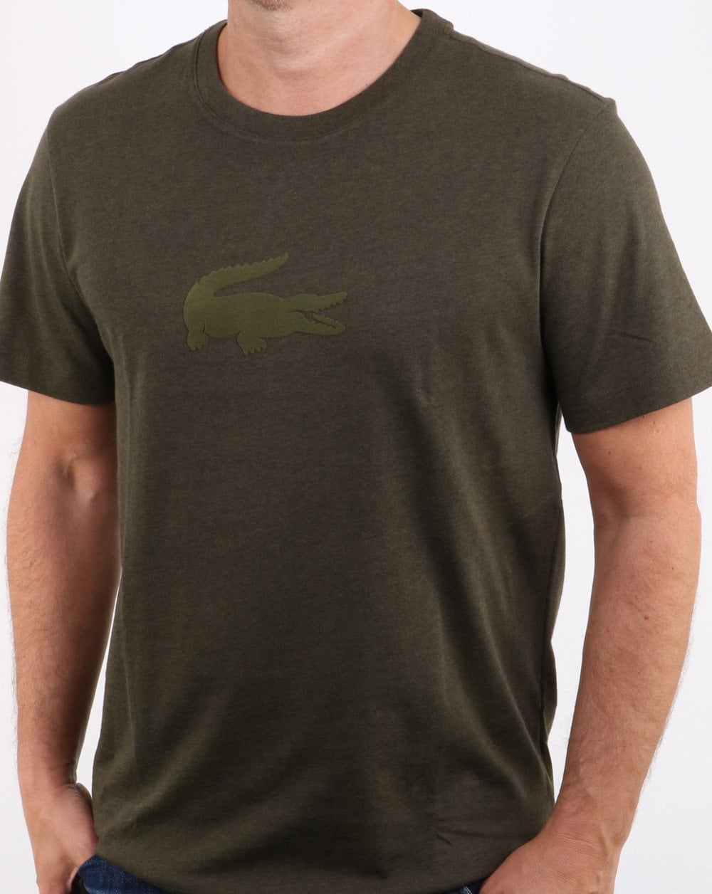 Lacoste Logo T-Shirt Waldgrün