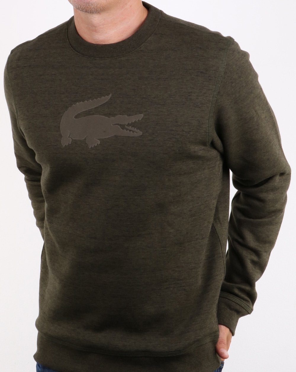 Lacoste Logo Sweatshirt Doormouse Chine