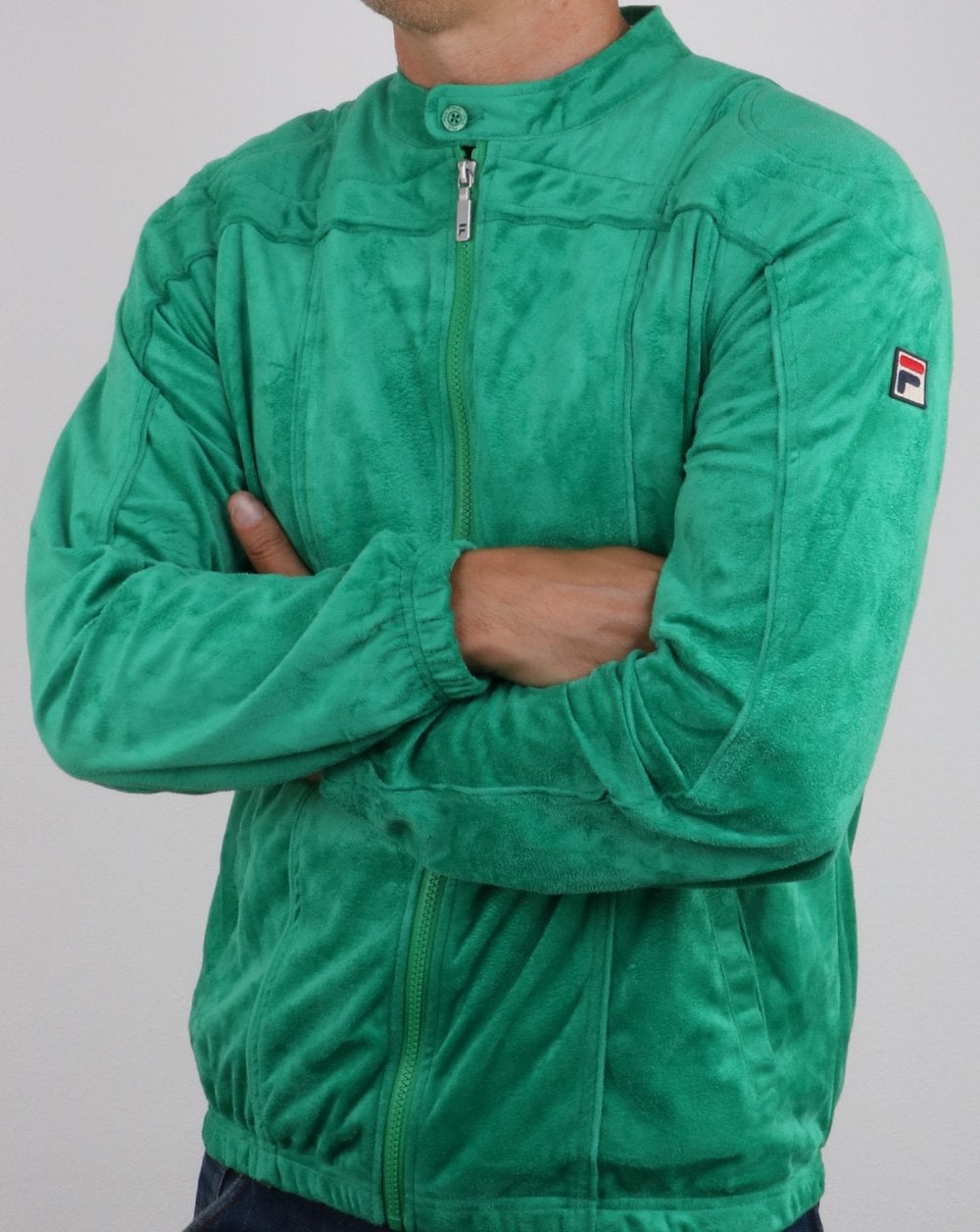 Fila Vintage Terrinda Mk3 Trainingsjacke Grün