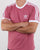 Adidas Originals 3 Stripes T Shirt soft Maroon