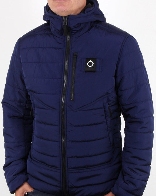 Ma.Strum Ma.strum Pegasus Steppjacke Dunkel Indigo