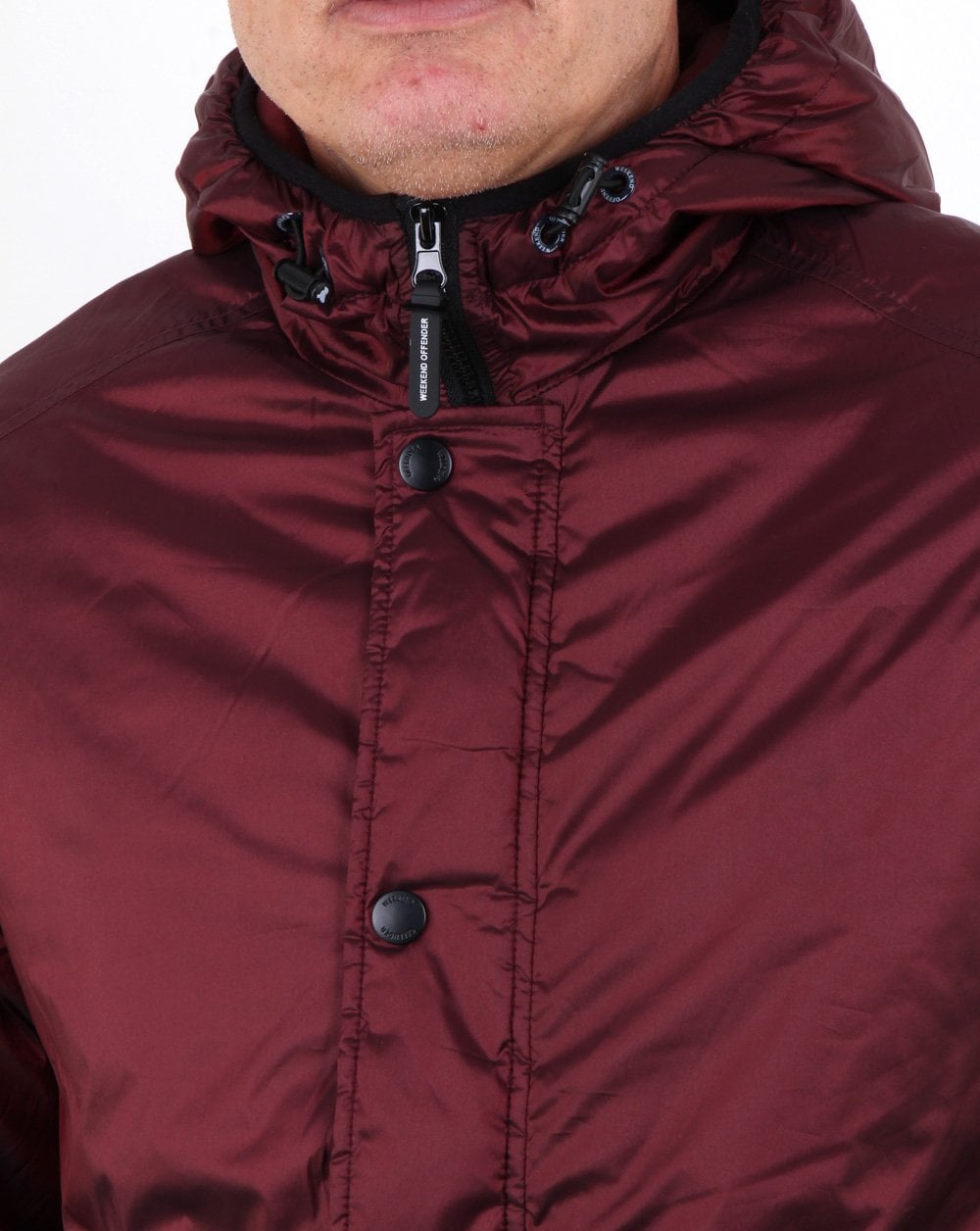 Weekend Offender Robinson Jacket Burgundy