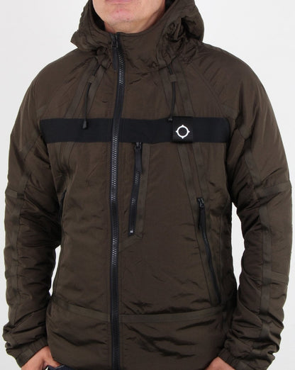 Ma.strum Kompressionsjacke Dunkelkhaki