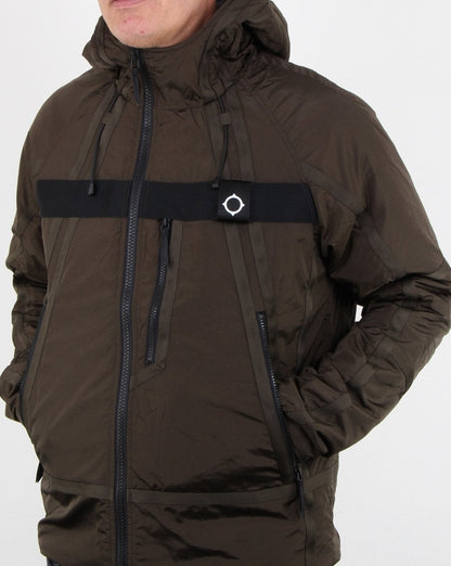 Ma.strum Kompressionsjacke Dunkelkhaki