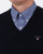 Gant Super Fine Lambswool Slipover Marine