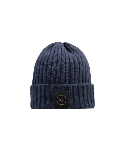 Marshall Artist Micro Siren British Wool Beanie Navy
