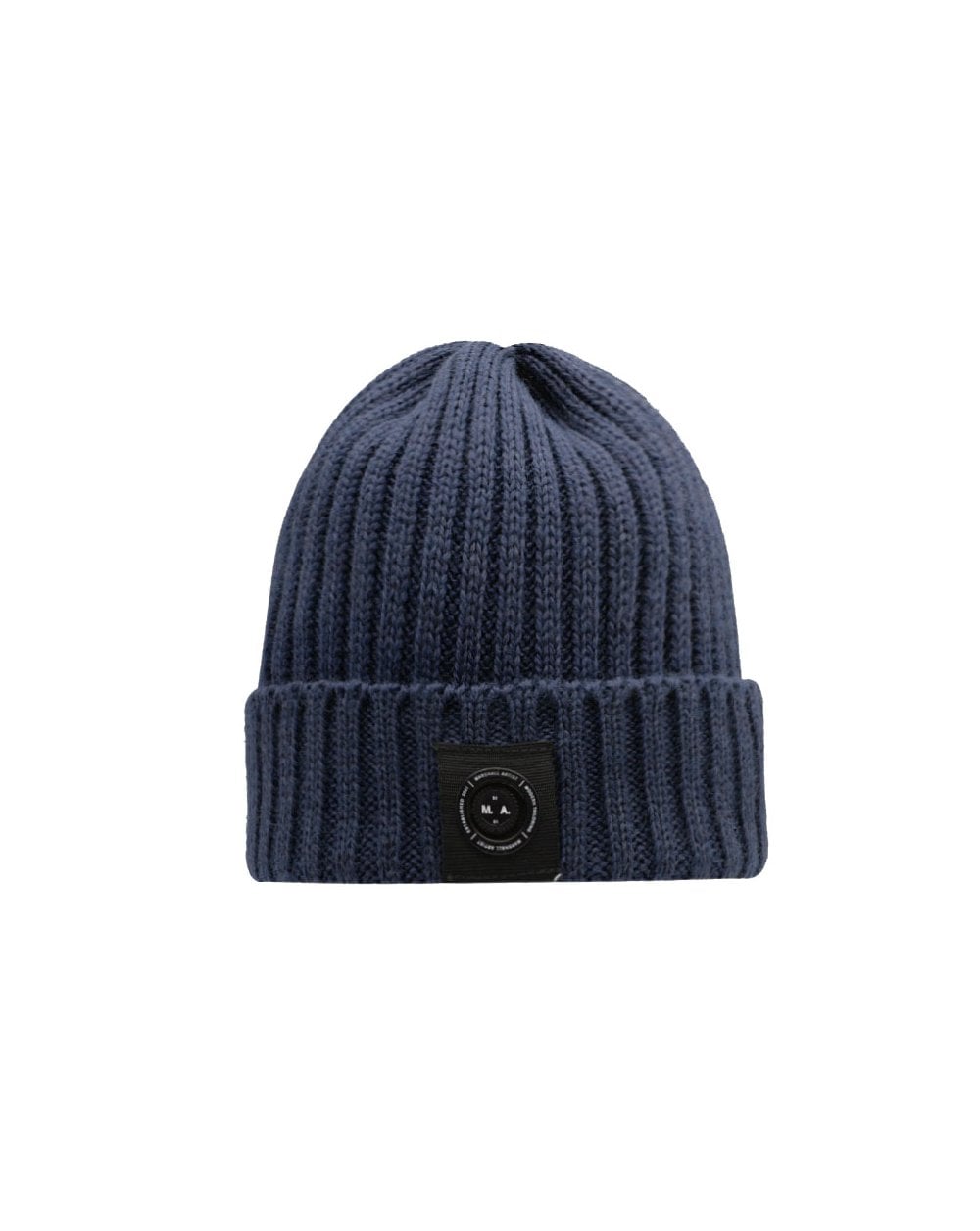 Marshall Artist Micro Siren British Wool Beanie Navy