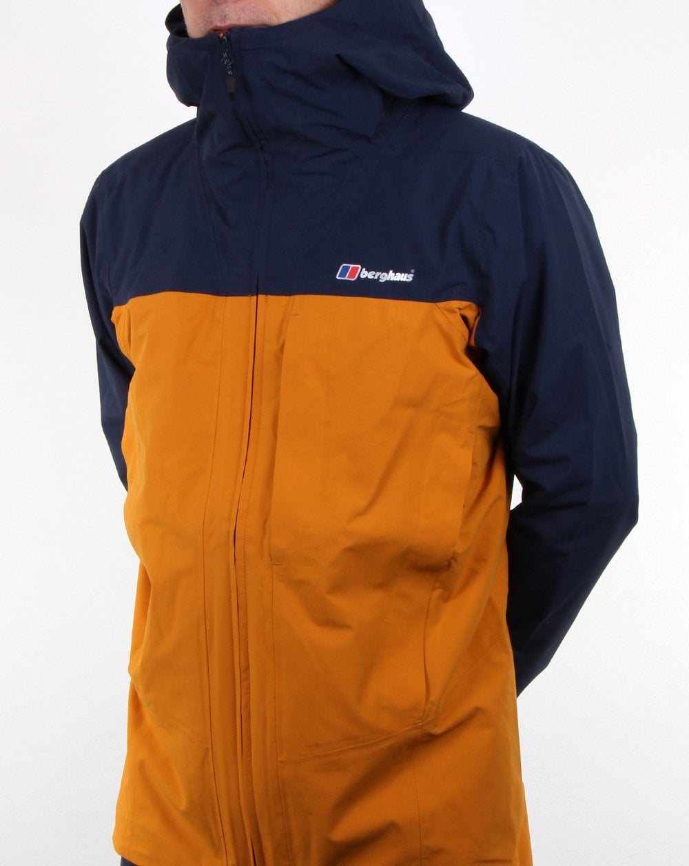 Berghaus Chombu Jacke Dunkelgelb/Dunkelblau