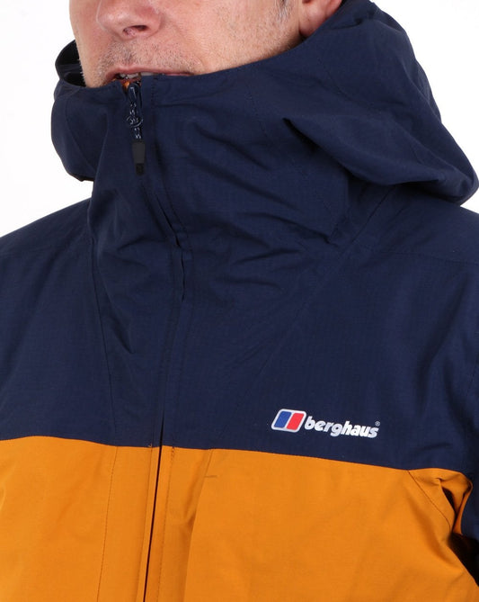 Berghaus Berghaus Chombu Jacke Dunkelgelb/Dunkelblau