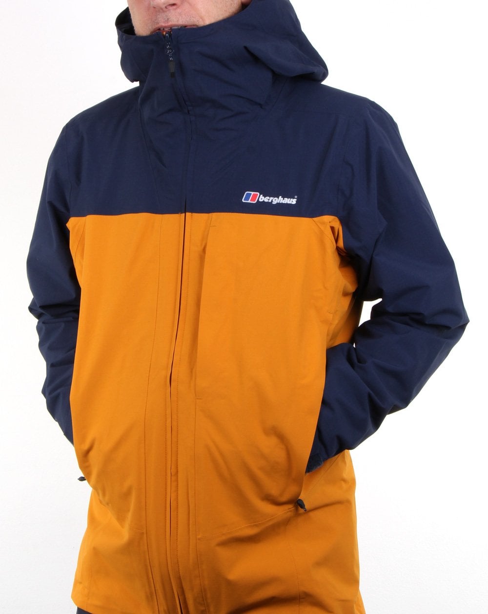 Berghaus Chombu Jacke Dunkelgelb/Dunkelblau