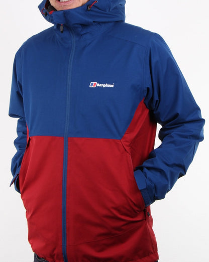 Berghaus Fellmaster Jacke Red Dahlia/Deep Water