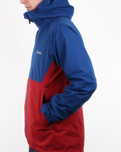 Berghaus Fellmaster Jacke Red Dahlia/Deep Water