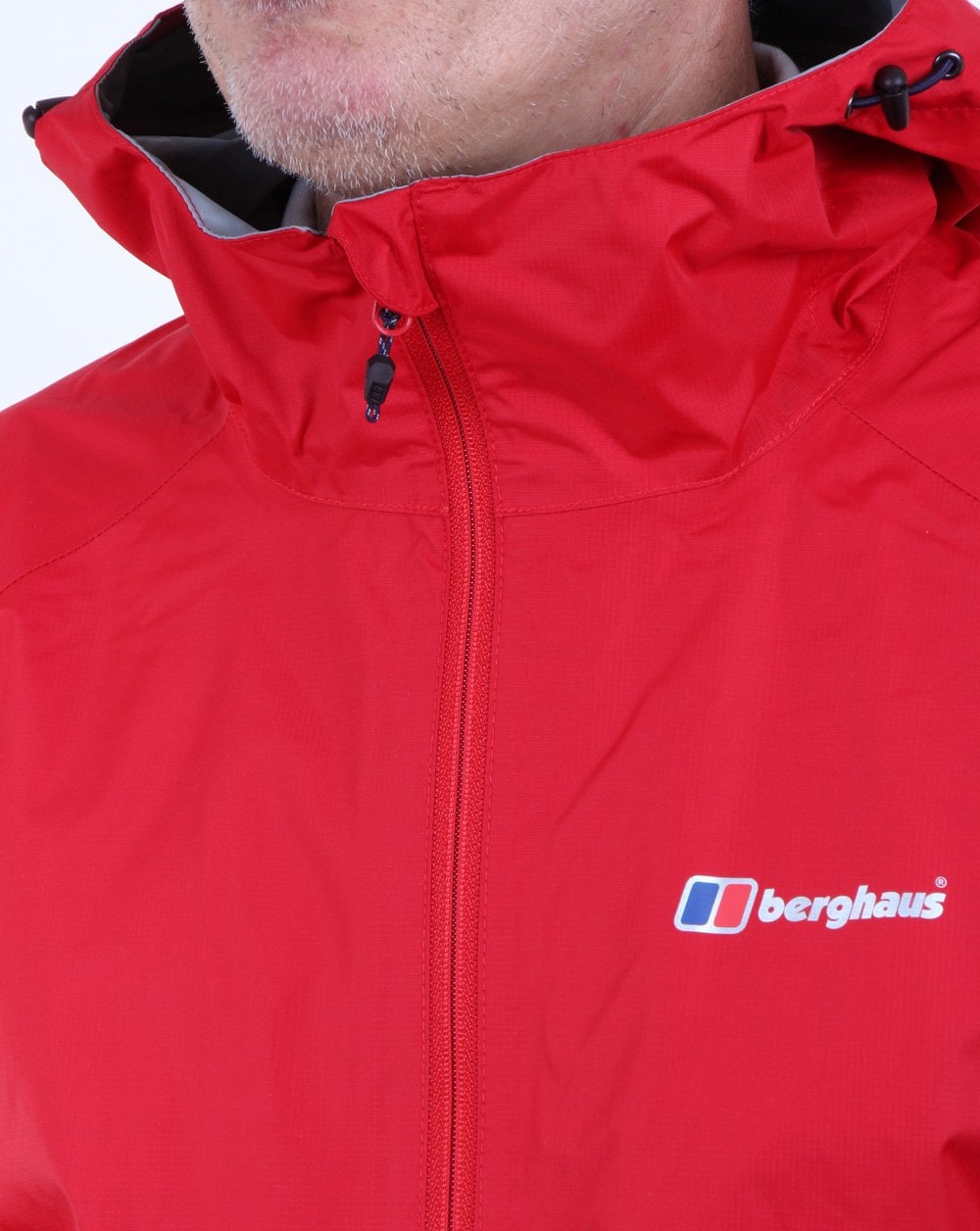 Berghaus Deluge Light Jacke Haute Red