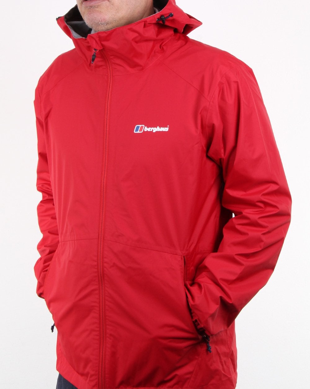 Berghaus Deluge Light Jacke Haute Red