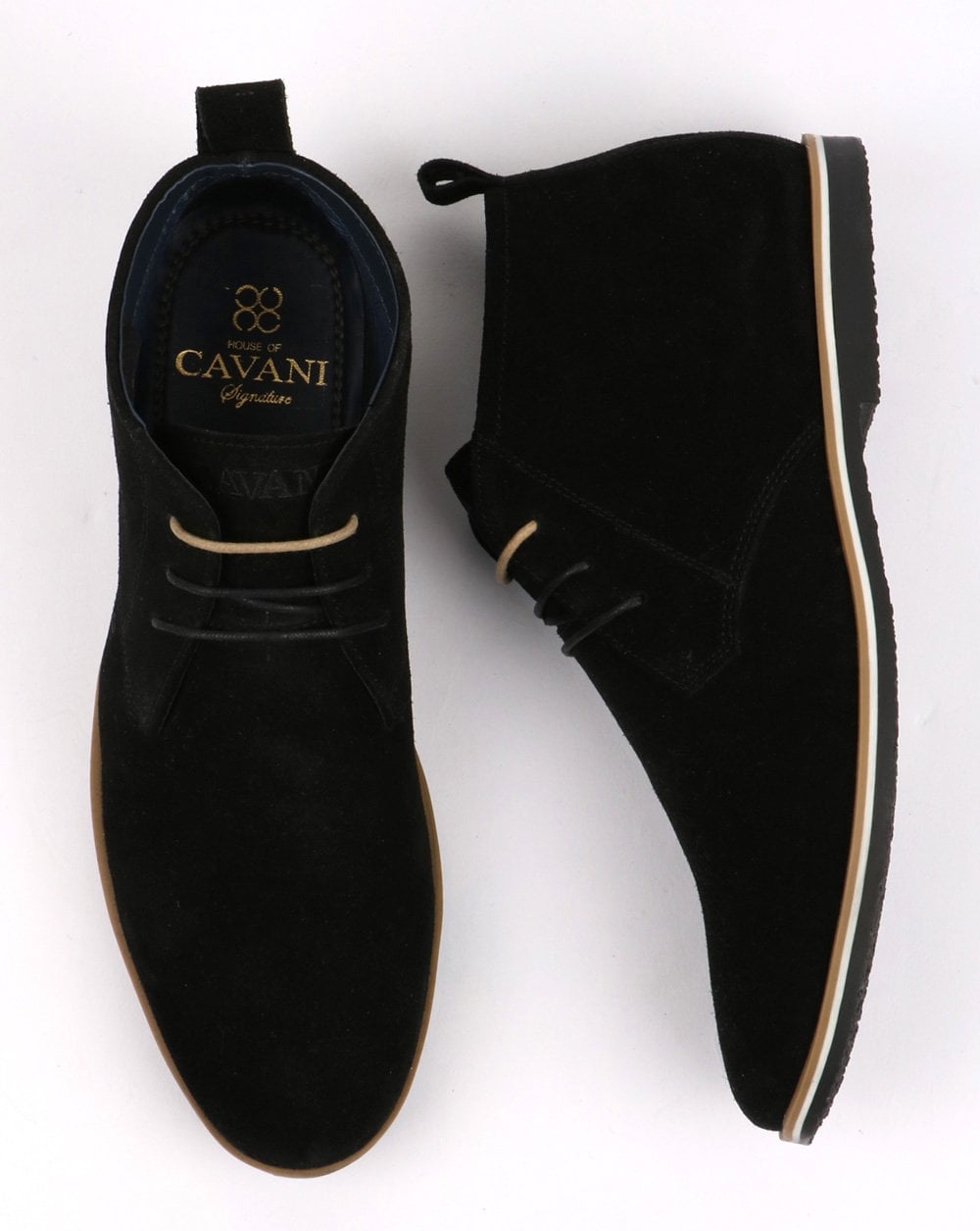 80er Casual Classics Desert Boots Schwarz