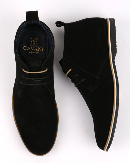 80er Casual Classics Desert Boots Schwarz