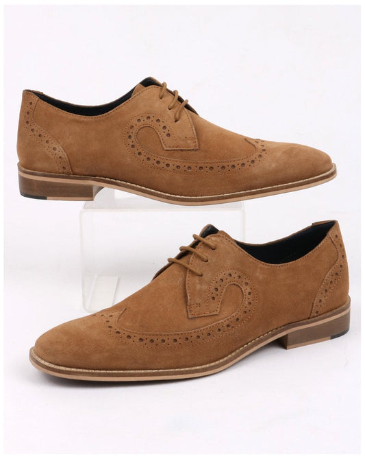 80er Casual Classics Liam Wildlederschuhe Hellbraun