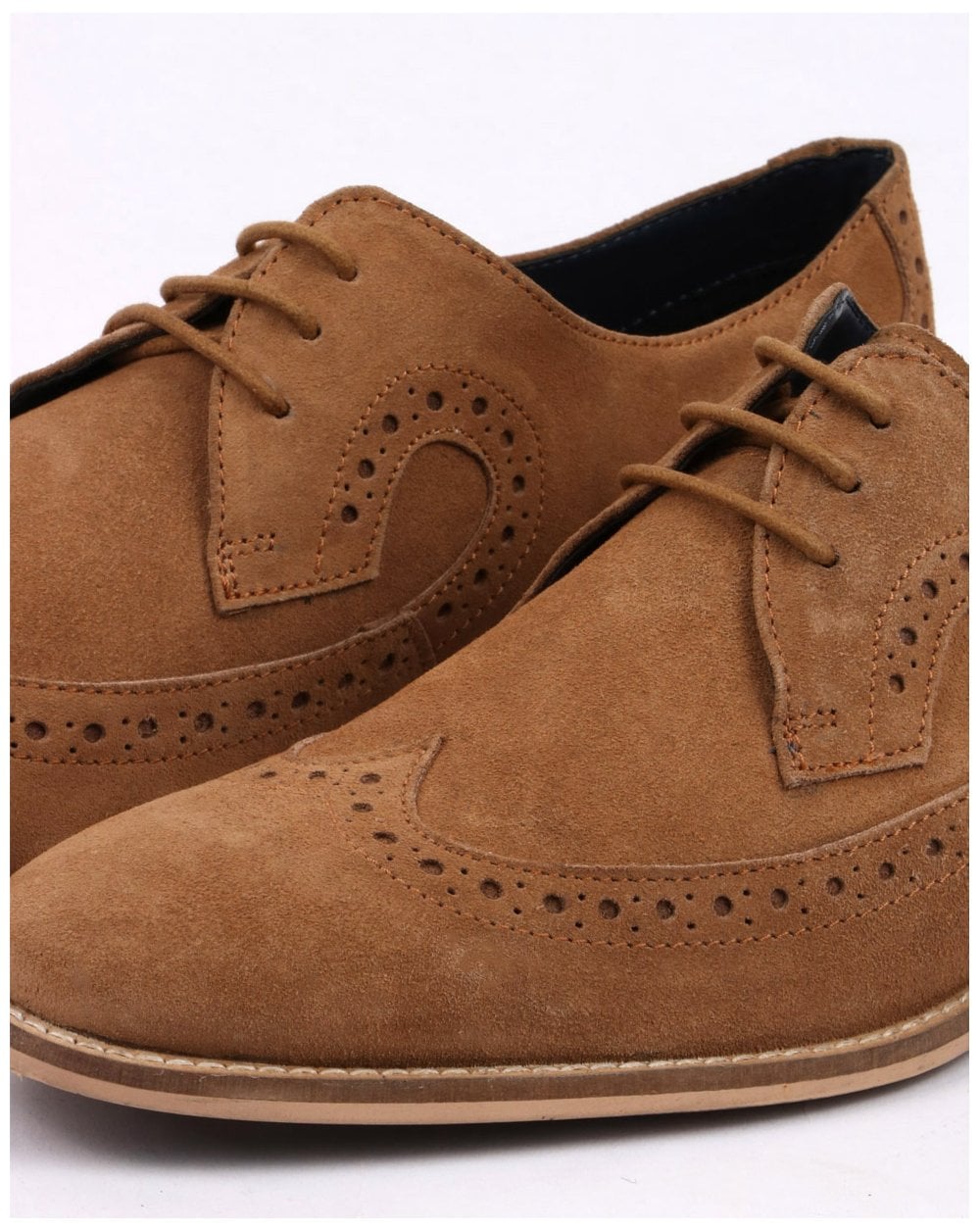 80er Casual Classics Liam Wildlederschuhe Hellbraun