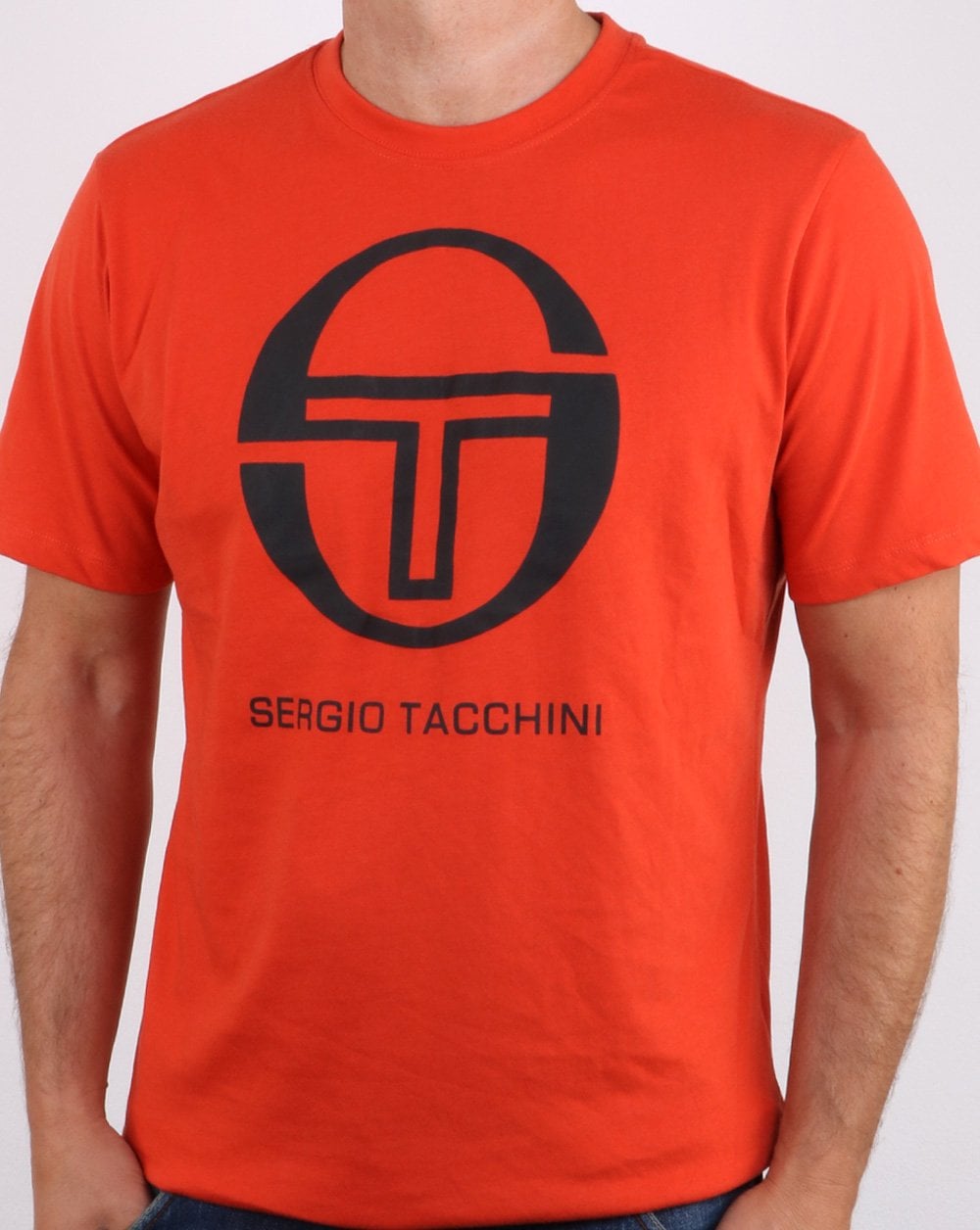 Sergio Tacchini Iberis T-Shirt Rot/Schwarz