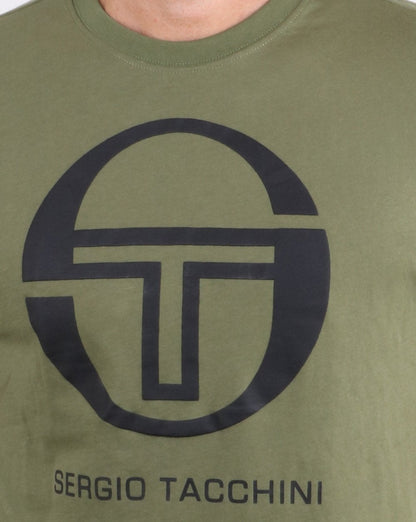 Sergio Tacchini Iberis T-Shirt Oliv/Schwarz