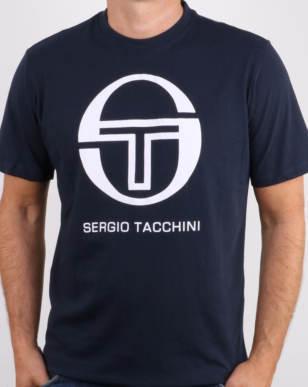 Sergio Tacchini Iberis T-Shirt Marine/Weiß
