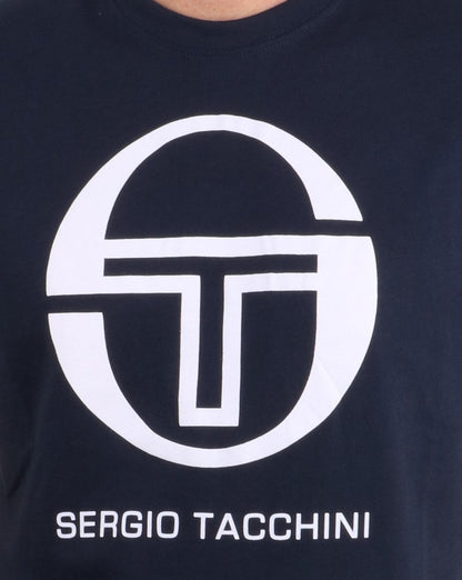 Sergio Tacchini Iberis T-Shirt Marine/Weiß