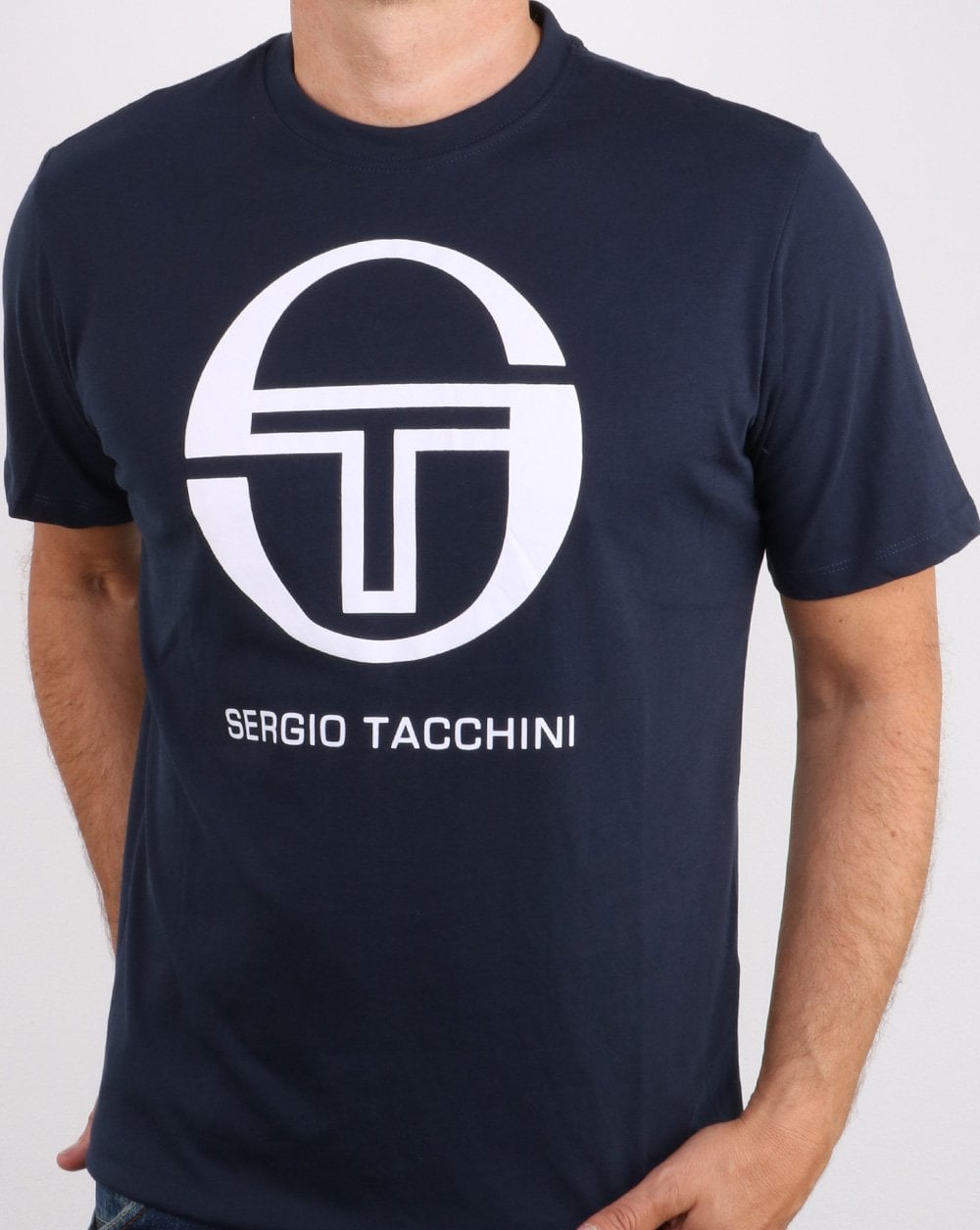 Sergio Tacchini Iberis T-Shirt Marine/Weiß