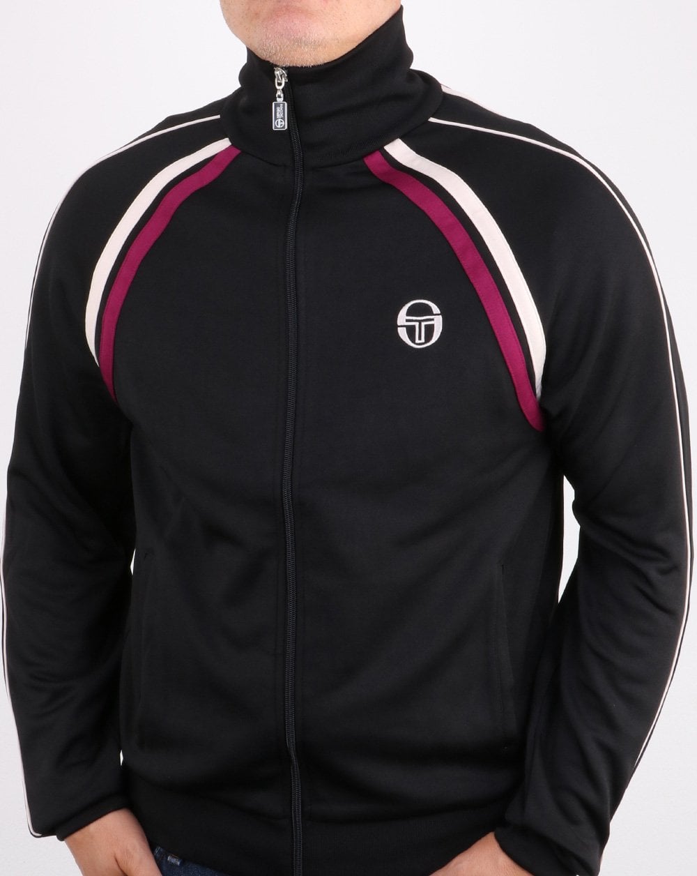 Sergio Tacchini Ghibli Track Top Schwarz