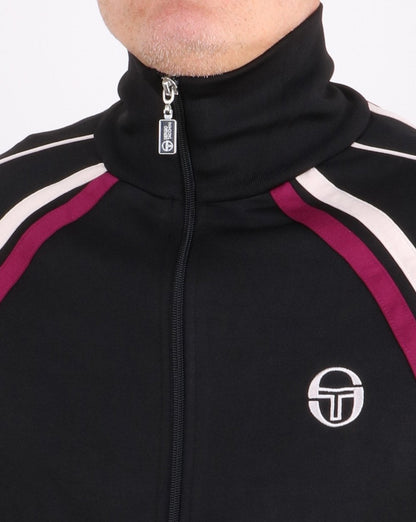 Sergio Tacchini Ghibli Track Top Schwarz