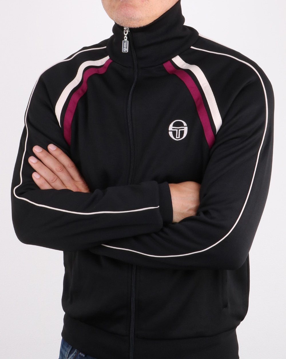 Sergio Tacchini Ghibli Track Top Schwarz