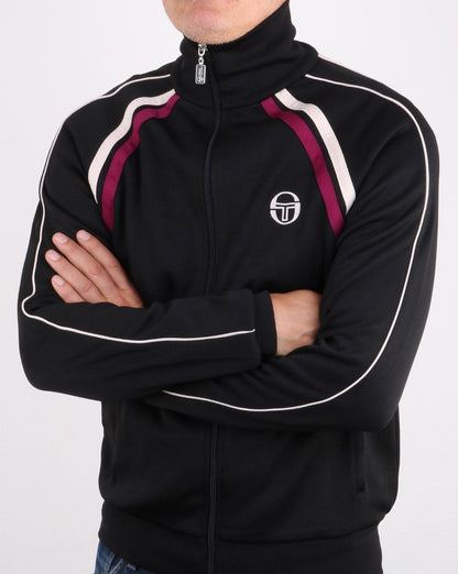 Sergio Tacchini Ghibli Track Top Schwarz